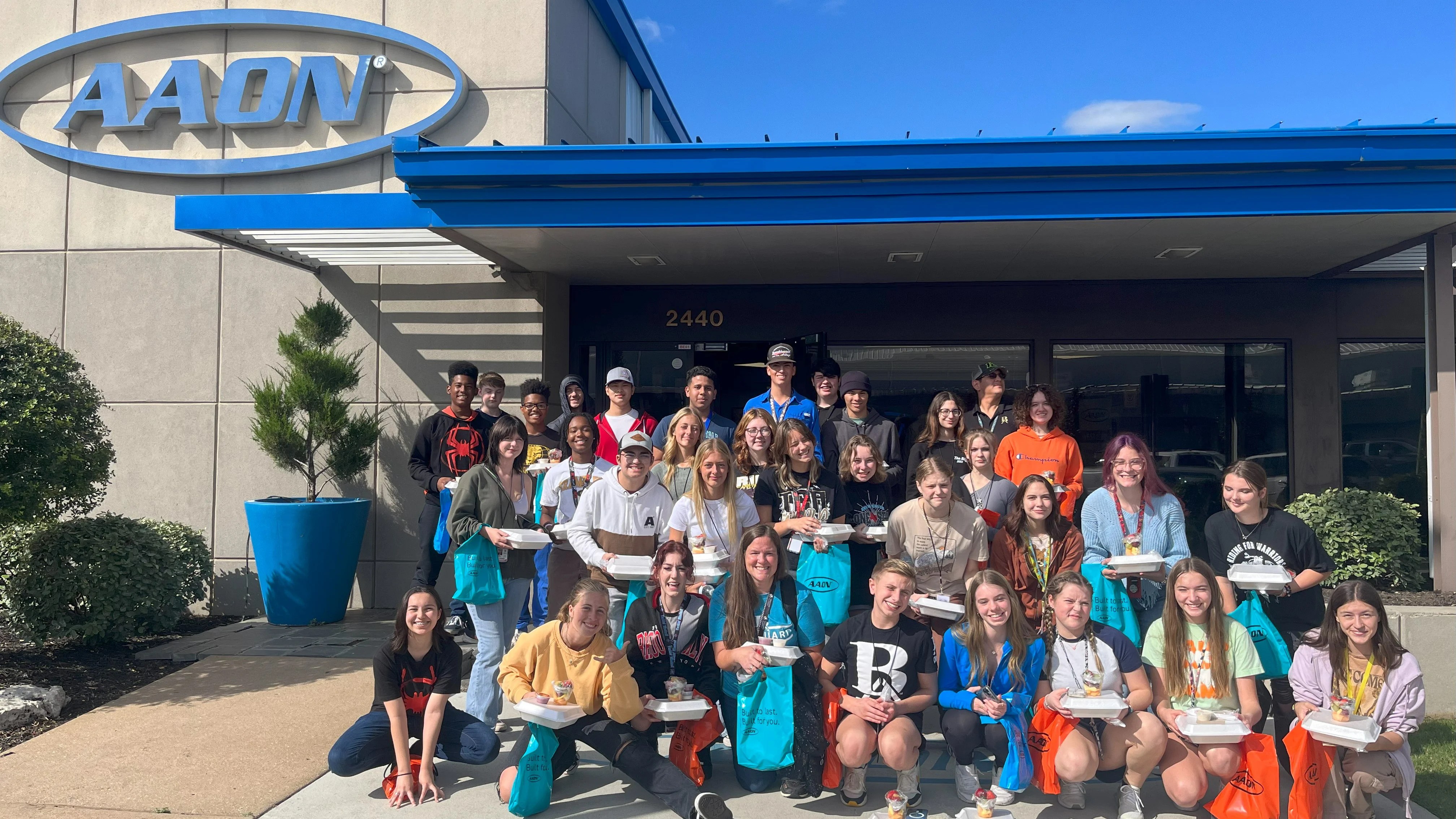 AAON & BASX Host Hundreds of Students, Educators, and Special Guests